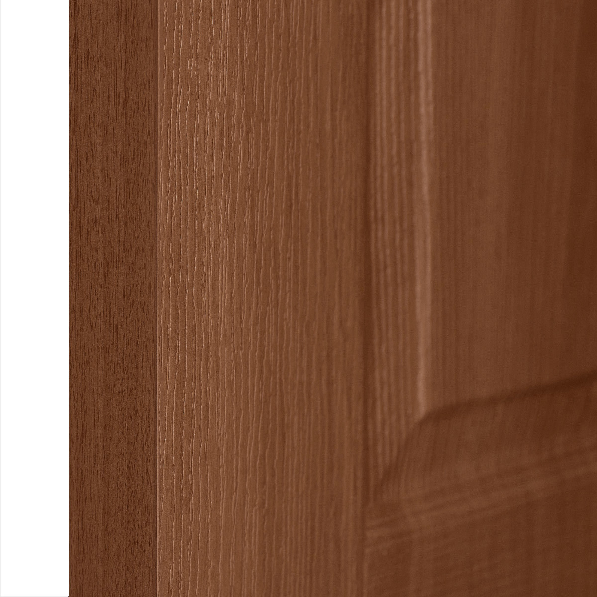 Дверь межкомнатная глухая ПВХ Антик 60x200 см цвет итальянский орех
