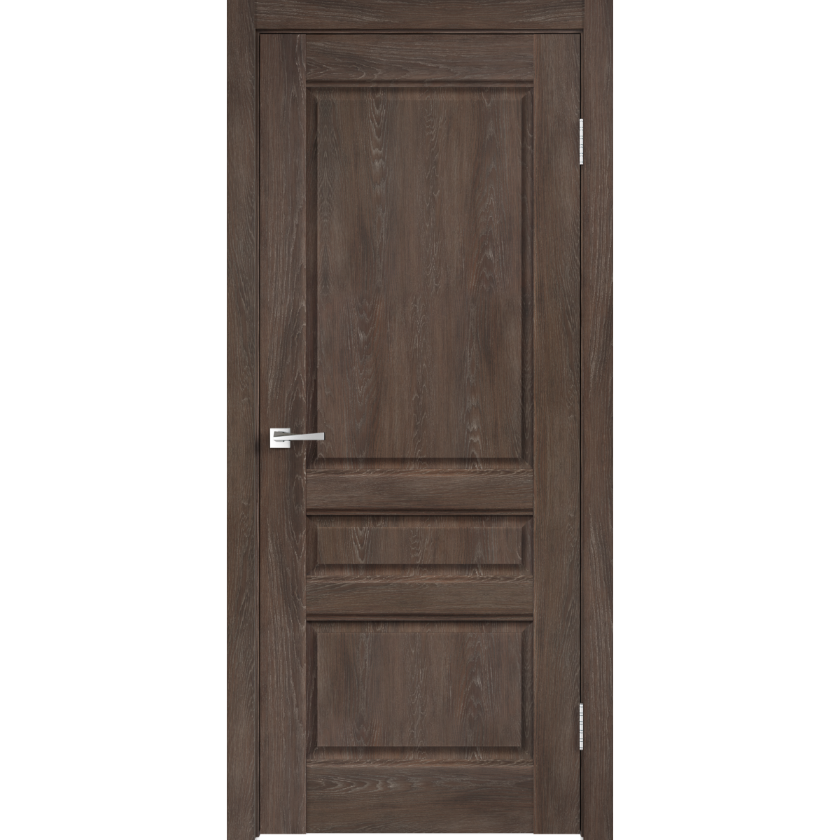 Дверь межкомнатная глухая «Летиция», 90x200 см, ПВХ, цвет дуб корица, с фурнитурой