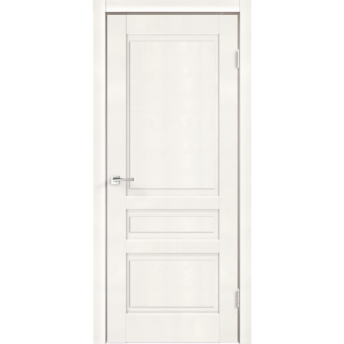 Дверь межкомнатная глухая «Летиция», 60x200 см, ПВХ, цвет дуб пломбир, с фурнитурой