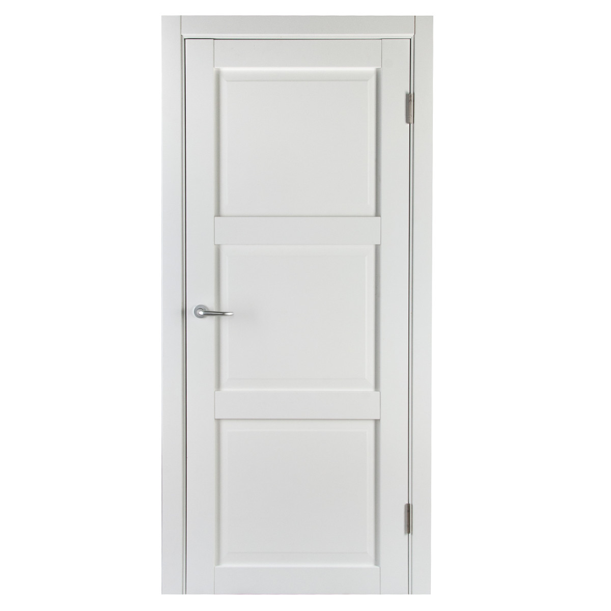 Дверь межкомнатная с фурнитурой Адажио 70х200 см, Hardflex, цвет белый