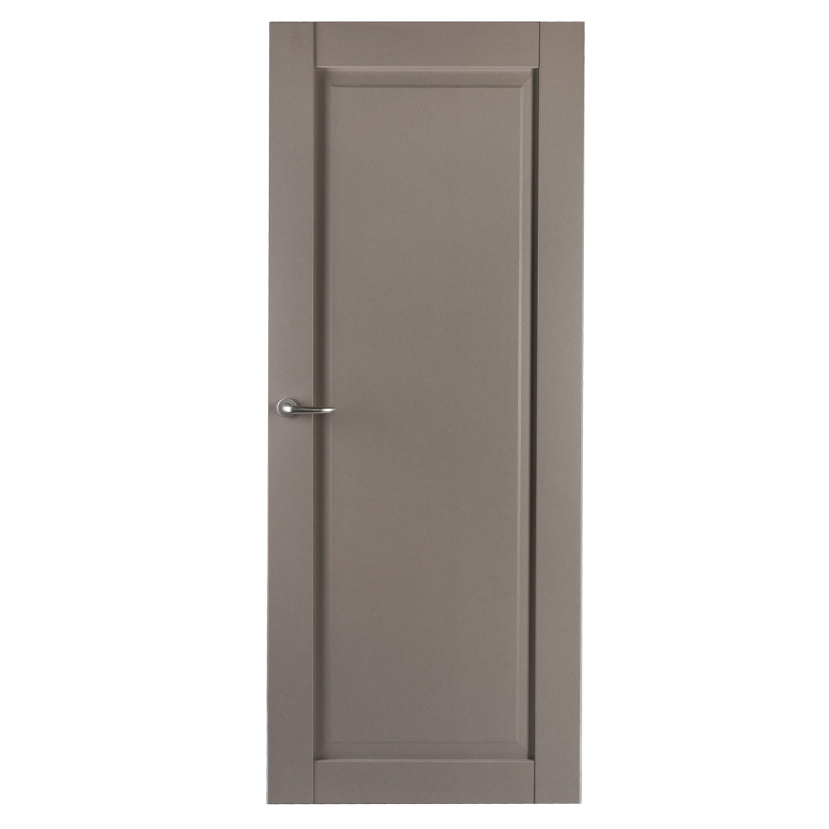 Дверь межкомнатная с фурнитурой Пьемонт 90х200 см, Hardflex, цвет платина светлая