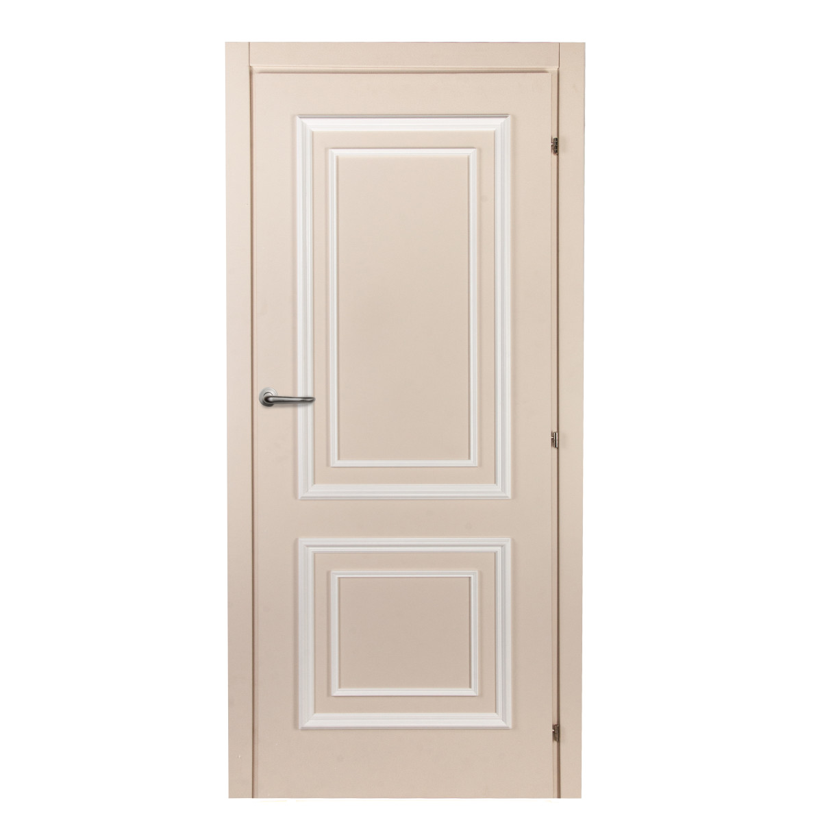 Дверь межкомнатная Треви 70х200 см, цвет магнолия, с фурнитурой