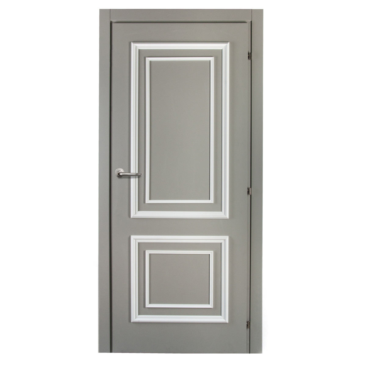 Дверь межкомнатная Треви 70х200 см, цвет серый, с фурнитурой