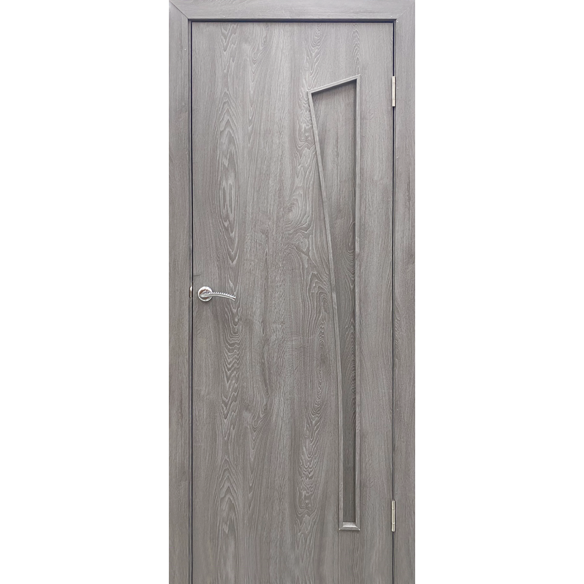 Дверь межкомнатная глухая ламинированная Белеза 200х60 см цвет тернер серый