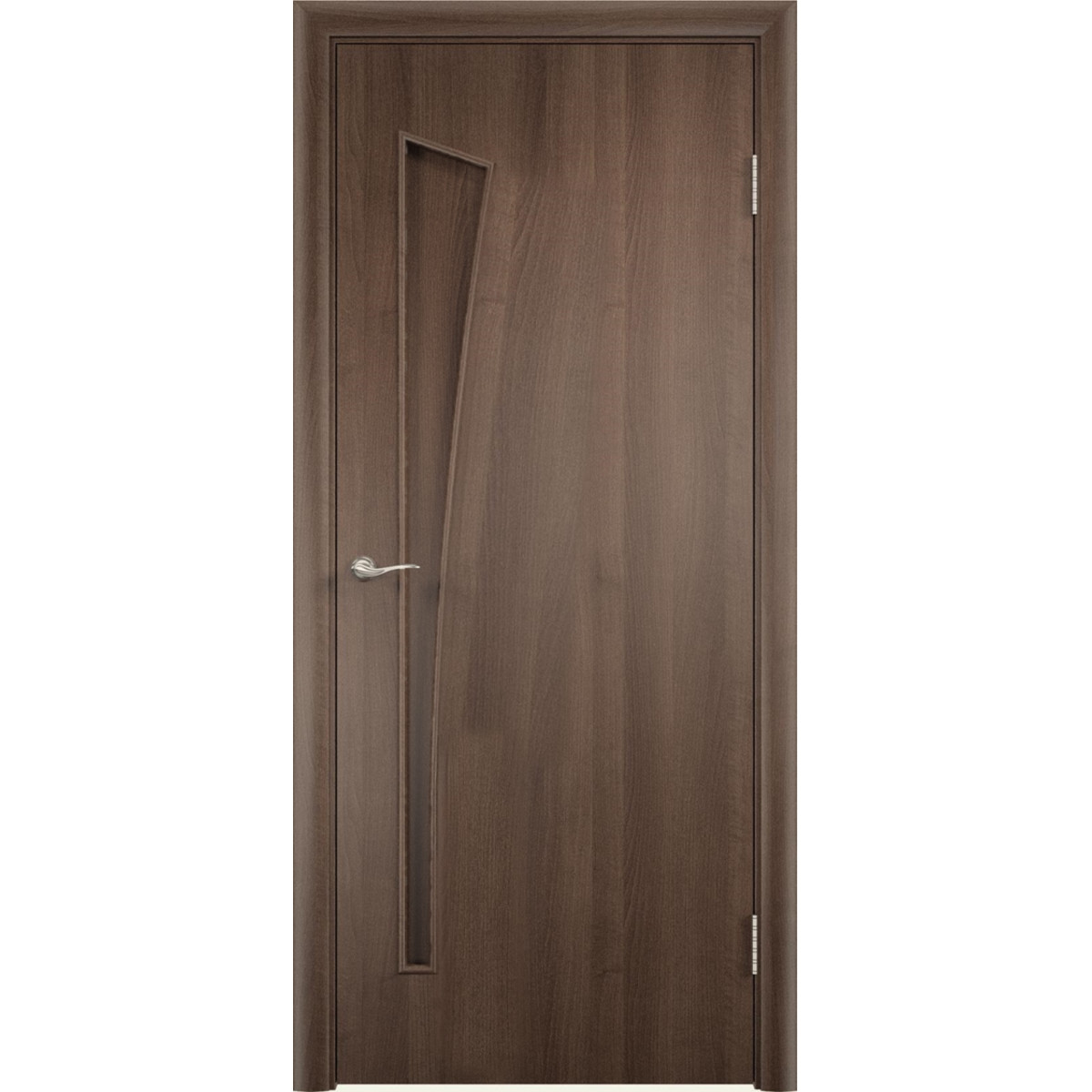 Дверь межкомнатная глухая без замка и петель в комплекте Белеза 80x200 см ламинация цвет дуб тёрнер коричневый