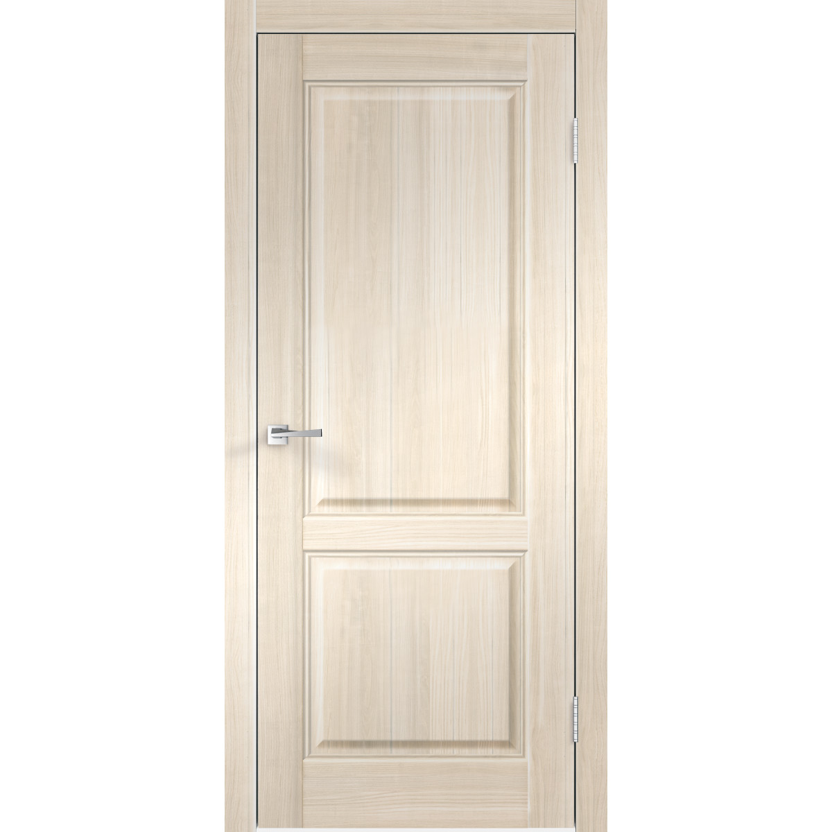 Дверь межкомнатная Вилла 2Р 60х200 см с фурнитурой, ПВХ, цвет японский ясень