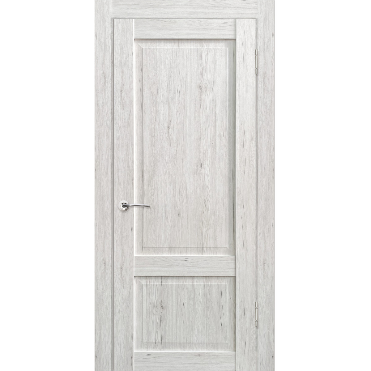 Дверь межкомнатная Амелия 90х200 см с фурнитурой, ПВХ, цвет рустик серый