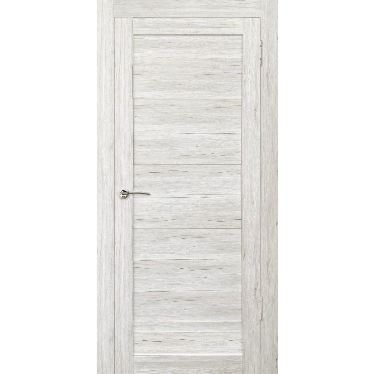Дверь межкомнатная Тиволи 60х200 см с фурнитурой, ПВХ, цвет рустик серый